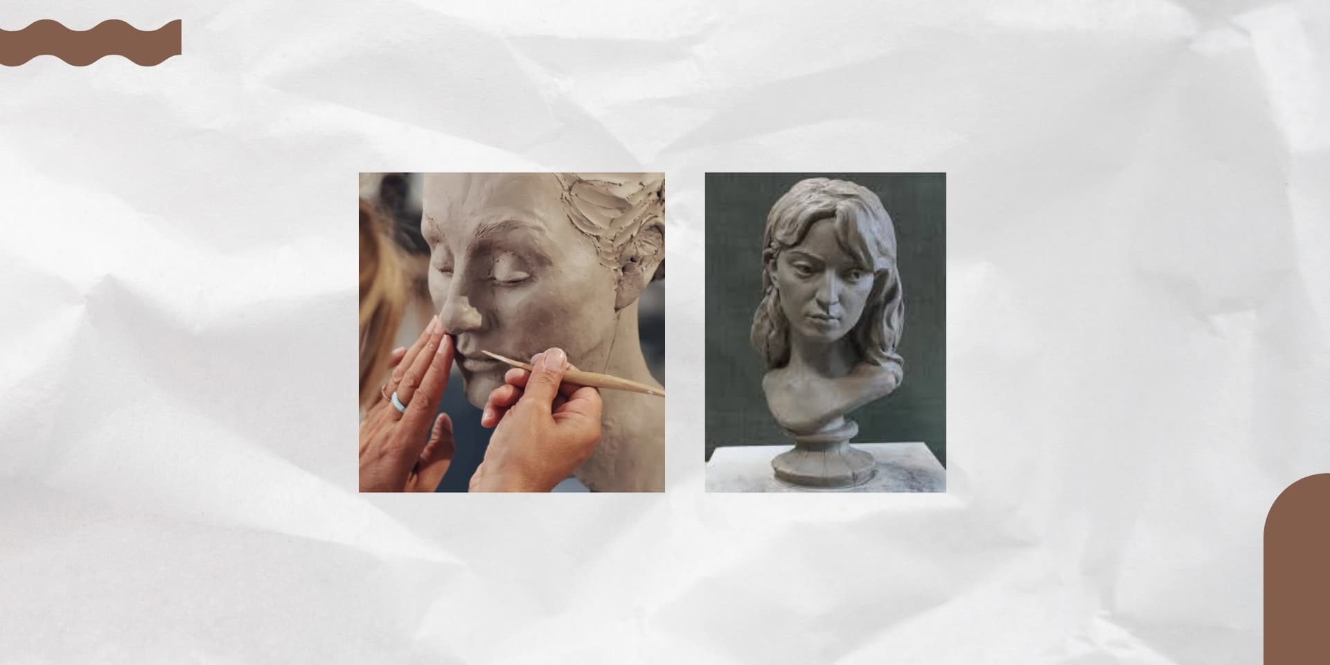 Clay Portrait Sculpture