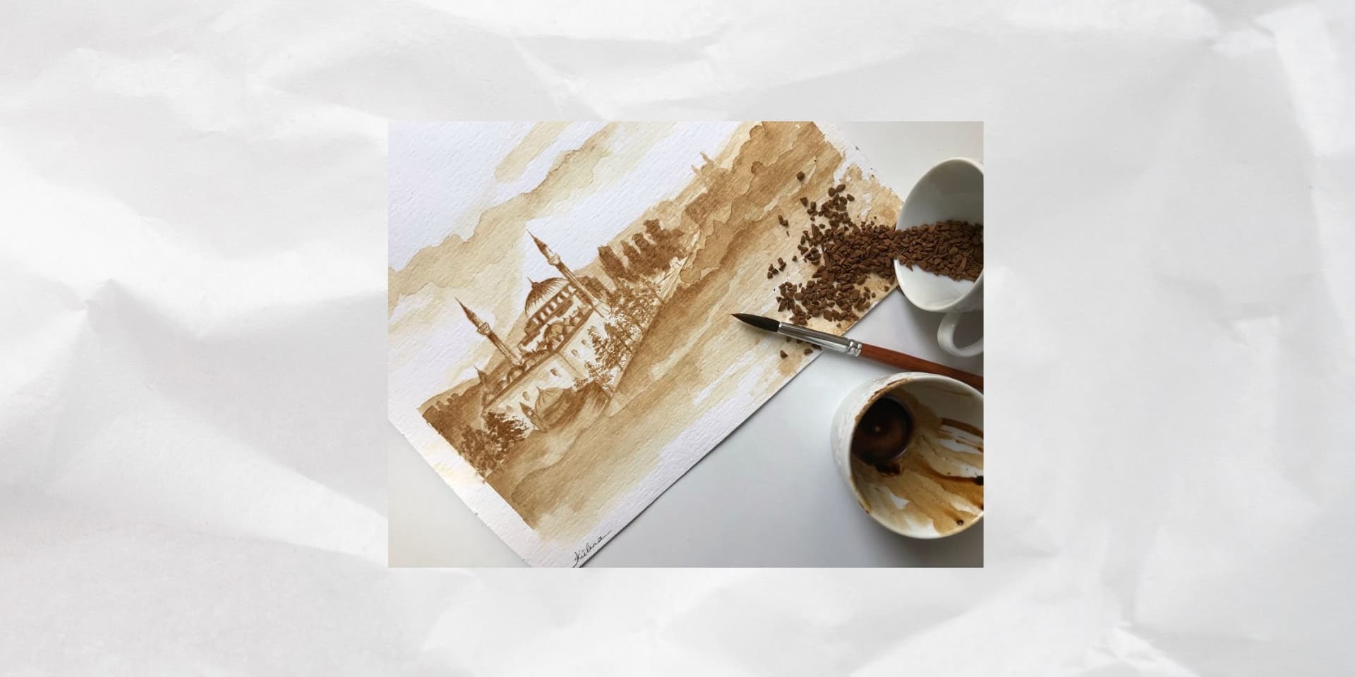 Coffee Painting
